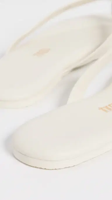 TKEES The Boyfriend Sandals Cream | Thumbnail 4