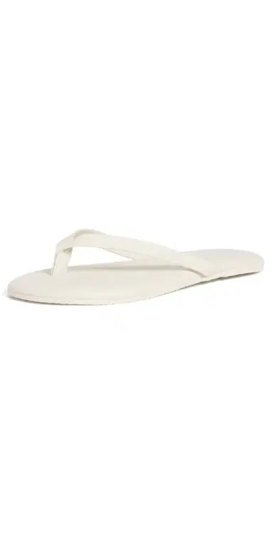 TKEES The Boyfriend Sandals Cream | Thumbnail 1