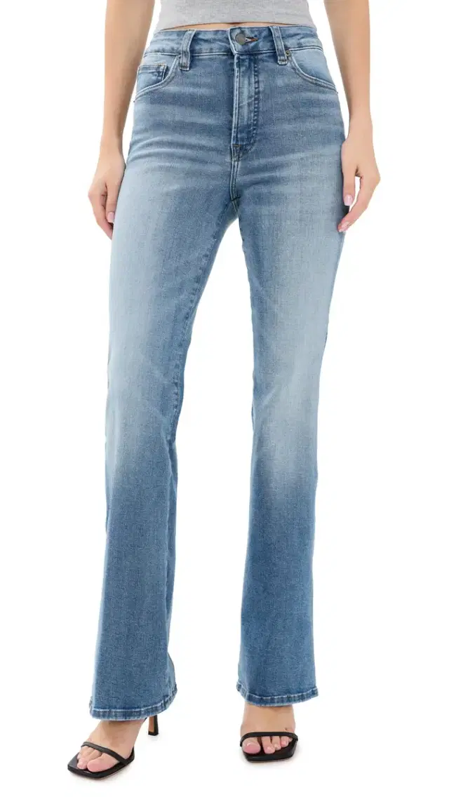 Good American Good Classic Bootcut Jeans Indigo51