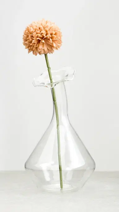 Tizo Design Glass Angled Neck Large Vase | Thumbnail 2