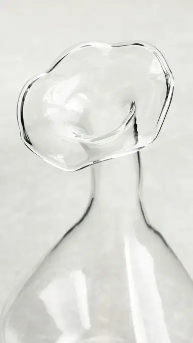 Tizo Design Glass Angled Neck Large Vase | Thumbnail 3