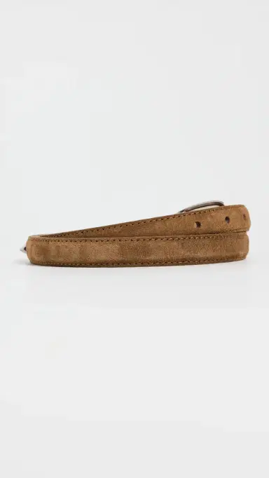 B-Low The Belt Gunnar uede Belt Bronze ilver | Thumbnail 4