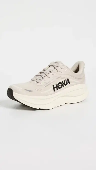 Hoka Bondi 9 Sneakers River Rock Grey/Alabaster 9 | Thumbnail 2