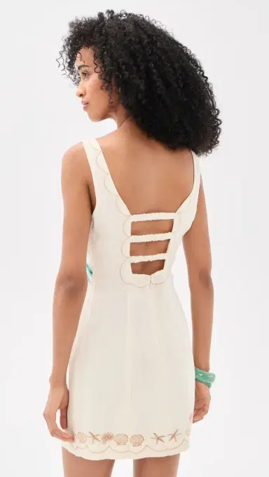 Show Me Your Mumu Steph ini Dress Beachfront Embroidery | Thumbnail 3 Show Me Your Mumu Steph ini Dress Beachfront Embroidery | Thumbnail 3