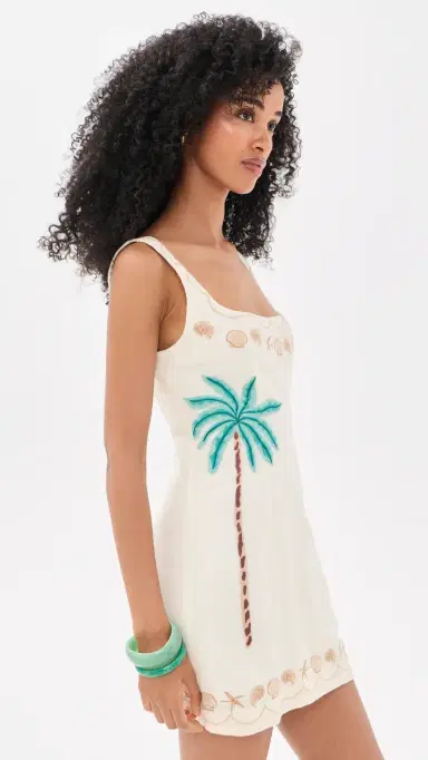 Show Me Your Mumu Steph ini Dress Beachfront Embroidery | Thumbnail 4 Show Me Your Mumu Steph ini Dress Beachfront Embroidery | Thumbnail 4