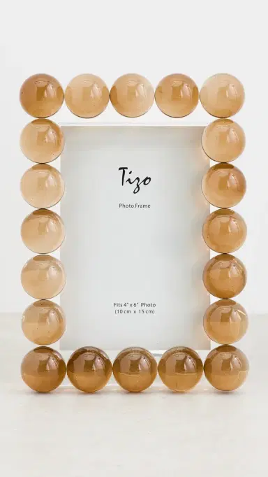 Tizo Design Crystal Glass Bubble Frame 4x6 | Thumbnail 2