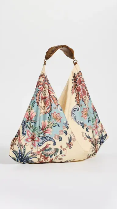Farm Rio Satin Scarf Medium Bag | Thumbnail 4 Farm Rio Satin Scarf Medium Bag | Thumbnail 4