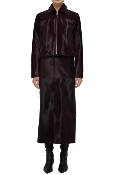 Simkhai Daria Jacket - Fig | Thumbnail 1