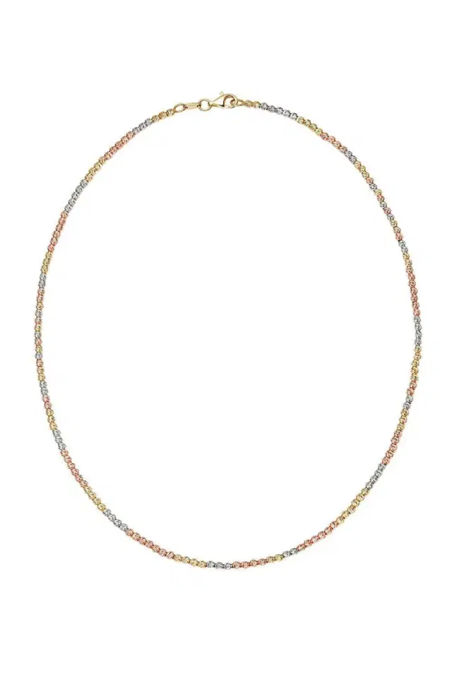 Discoball Necklace - Trigold