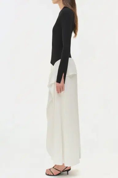 Simkhai Ornella Long Sleeve Midi Dress | Thumbnail 4 Simkhai Ornella Long Sleeve Midi Dress | Thumbnail 4