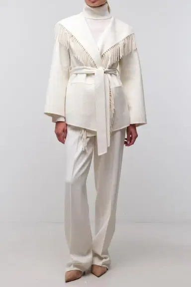 Simkhai Rowen Fringe Jacket | Thumbnail 2 Simkhai Rowen Fringe Jacket | Thumbnail 2