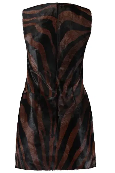 Simkhai Sonoma Sleeveless Mini Dress - Zebra | Thumbnail 6 Simkhai Sonoma Sleeveless Mini Dress - Zebra | Thumbnail 6