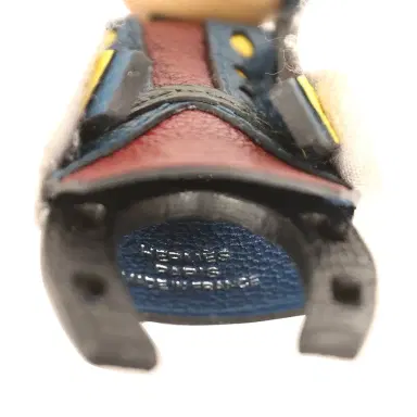HERMÈS Hermes Artificier Bag Charm Black, Deep Bleu, Rouge H, Vert Fonce, Citron Epsom, Chevre Mysore Palladium Hardware | Thumbnail 5