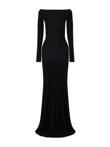Alex Perry Open-back Jersey Gown | Thumbnail 1 Alex Perry Open-back Jersey Gown | Thumbnail 1
