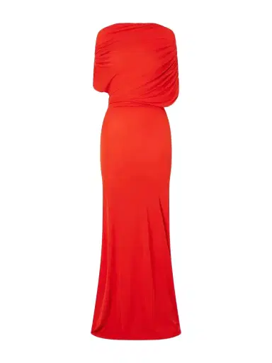 Alex Perry Draped Jersey Gown | Thumbnail 1 Alex Perry Draped Jersey Gown | Thumbnail 1