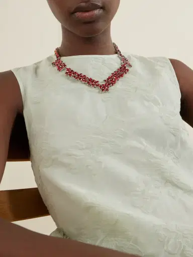 Simone Rocha Silver-tone Crystal Necklace | Thumbnail 2
