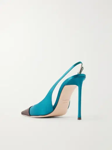 Tom Ford 105 Crystal-embellished Satin Slingback Pumps | Thumbnail 3 Tom Ford 105 Crystal-embellished Satin Slingback Pumps | Thumbnail 3