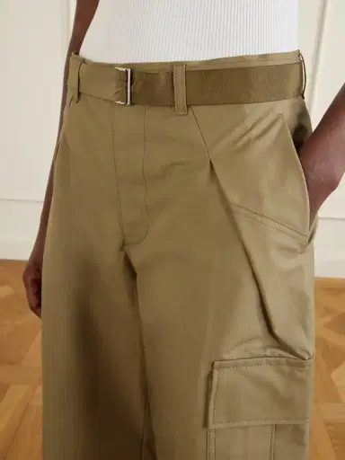 Sacai Cotton Wide-leg Cargo Pants | Thumbnail 5