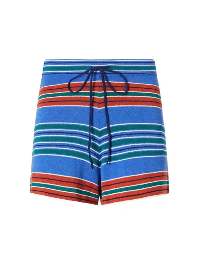 Faithfull Carlo Striped Jersey Shorts