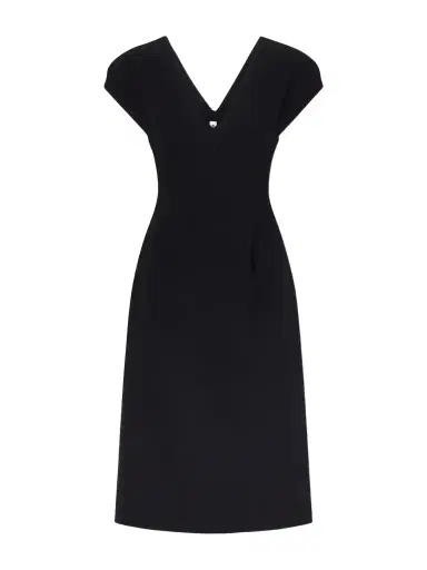 Jil Sander Wool Midi Dress | Thumbnail 1 Jil Sander Wool Midi Dress | Thumbnail 1