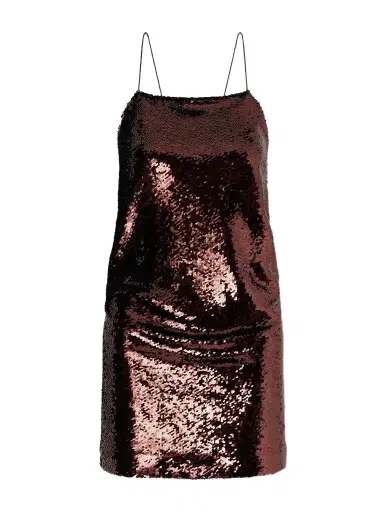 Alex Perry Sequined Mesh Mini Dress | Thumbnail 1 Alex Perry Sequined Mesh Mini Dress | Thumbnail 1