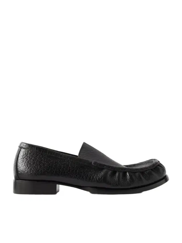 Dries Van Noten Textured-leather Loafers
