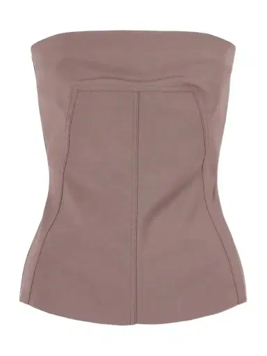 Rick Owens Strapless Wool-blend Bustier Top | Thumbnail 1