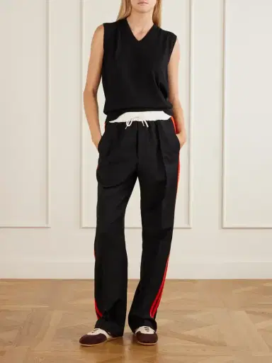 Wales Bonner Energy Striped Wool Track Pants | Thumbnail 2