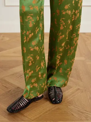Dries Van Noten Leather Braided Ballet Flats | Thumbnail 2 Dries Van Noten Leather Braided Ballet Flats | Thumbnail 2