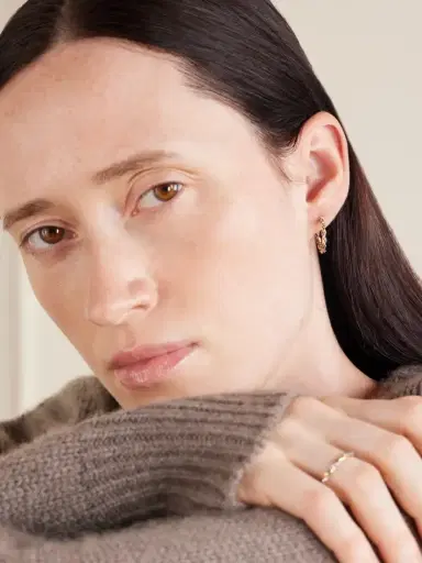 Lucy Delius 14-karat Gold And Diamonds Earrings | Thumbnail 4 Lucy Delius 14-karat Gold And Diamonds Earrings | Thumbnail 4