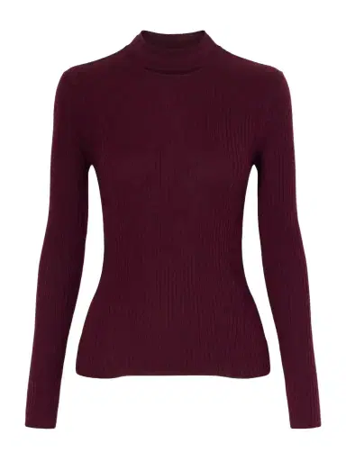 Jil Sander Ribbed Silk And Wool-blend Sweatshirt | Thumbnail 1 Jil Sander Ribbed Silk And Wool-blend Sweatshirt | Thumbnail 1