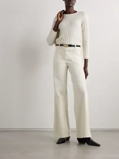 Nili Lotan Florence Cotton-blend Corduroy Flared Pants | Thumbnail 2 Nili Lotan Florence Cotton-blend Corduroy Flared Pants | Thumbnail 2