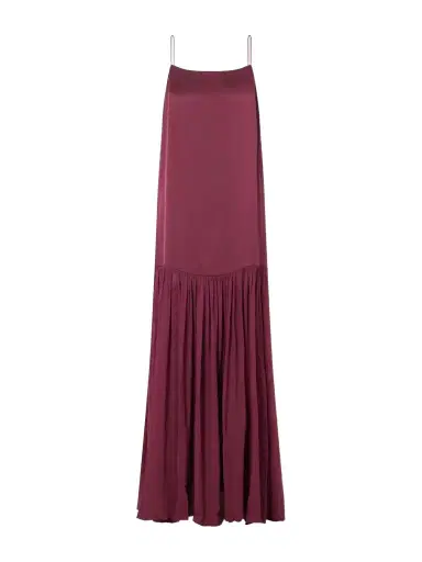 Anine Bing Clementine Silk-blend Voile Maxi Dress | Thumbnail 1 Anine Bing Clementine Silk-blend Voile Maxi Dress | Thumbnail 1