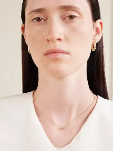 L’Atelier Nawbar Mini Warrior 18-karat Gold Diamond Choker | Thumbnail 2