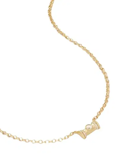 L’Atelier Nawbar Mini Warrior 18-karat Gold Diamond Choker | Thumbnail 1