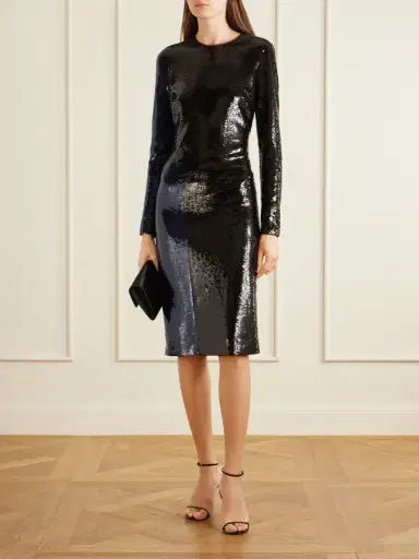Tom Ford Sequin-embellished Knee-length Dress | Thumbnail 2 Tom Ford Sequin-embellished Knee-length Dress | Thumbnail 2