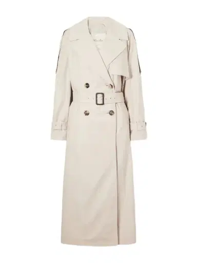 Max Mara Cotton-blend Twill Trench-coat | Thumbnail 1 Max Mara Cotton-blend Twill Trench-coat | Thumbnail 1