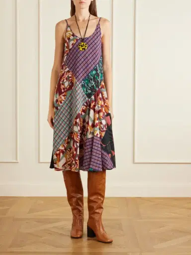 Dries Van Noten Leather Knee Boots | Thumbnail 3 Dries Van Noten Leather Knee Boots | Thumbnail 3
