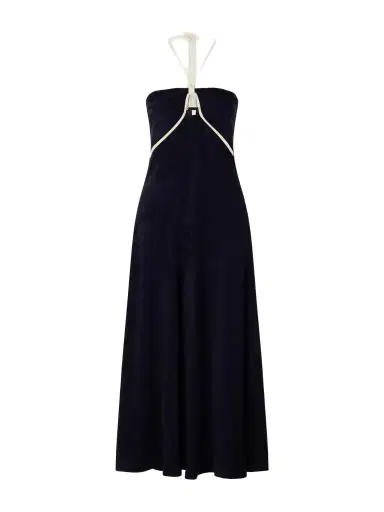 Johanna Ortiz Gleymoon Cut-out Cotton-terry Halterneck Maxi Dress | Thumbnail 1
