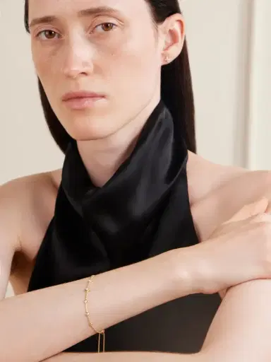David Yurman Petite Modern Renaissance® 18-karat Yellow Gold Diamond Bracelet | Thumbnail 2