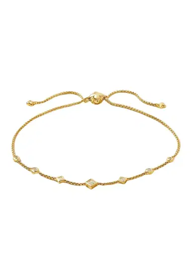 David Yurman Petite Modern Renaissance® 18-karat Yellow Gold Diamond Bracelet | Thumbnail 1