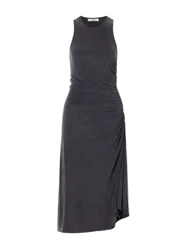 AGOLDE Ruched Stretch-jersey Midi Dress