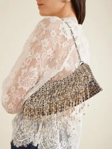 Rabanne Sac A Main Beaded Chainmail Shoulder Bag | Thumbnail 2