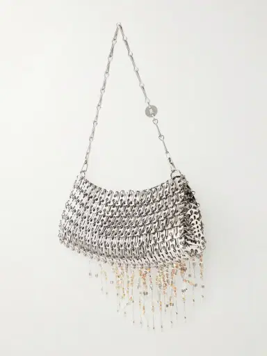 Rabanne Sac A Main Beaded Chainmail Shoulder Bag | Thumbnail 4