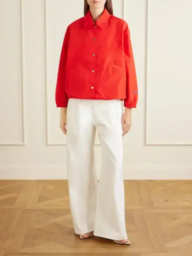 Jil Sander Logo-embossed Shell Jacket | Thumbnail 2 Jil Sander Logo-embossed Shell Jacket | Thumbnail 2