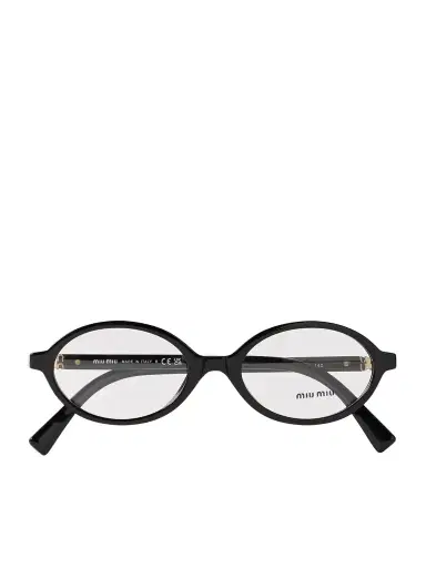 Miu Miu Eyewear Oval-frame Acetate Optical Glasses | Thumbnail 1 Miu Miu Eyewear Oval-frame Acetate Optical Glasses | Thumbnail 1