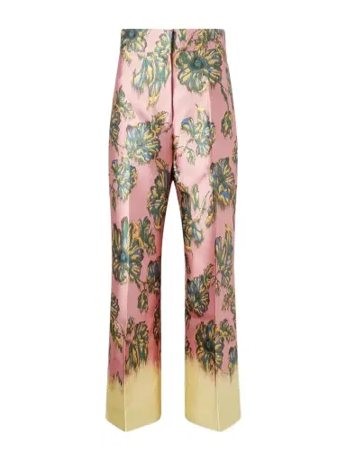 ALÉMAIS Faye Floral-print Twill Wide-leg Pants | Thumbnail 1