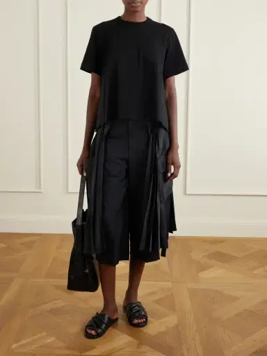 Sacai Cotton-jersey T-shirt | Thumbnail 2 Sacai Cotton-jersey T-shirt | Thumbnail 2