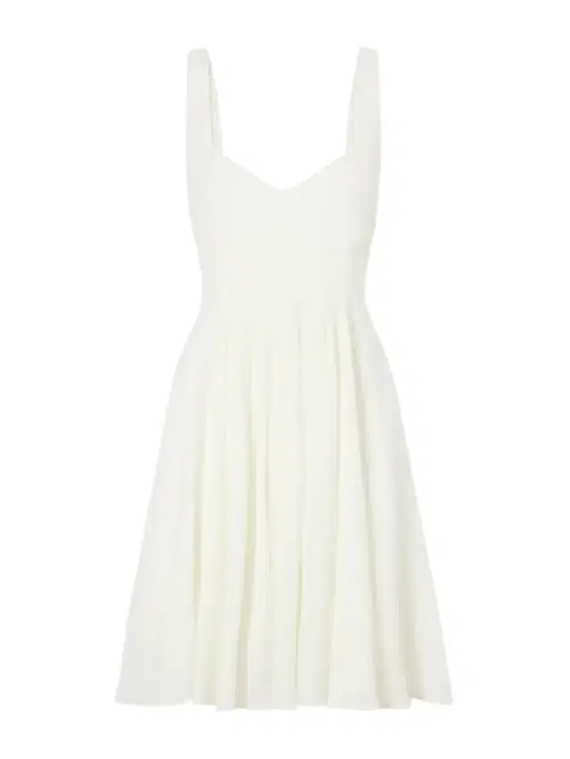 JW Anderson Pleated Gathered Crepon Mini Dress