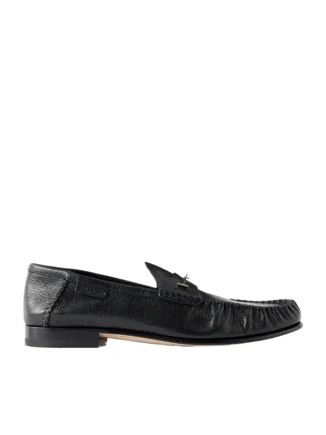 Embellished Leather Loafers